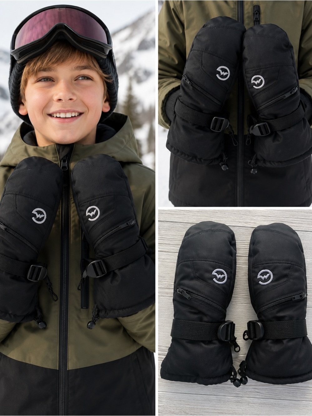 🧤 Gordini Ultra Dri-Max Gauntlet Mittens JR S Ski Snowboard waterproof